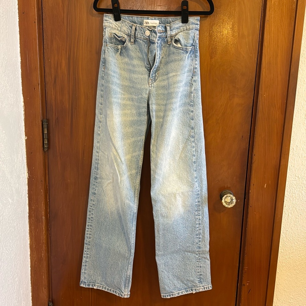 Zara wide leg jeans